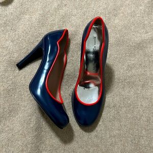 MARC BY MARC JACOBS SPAZZ NIGHT CANGURO LOBSTER PUMPS SIZE 36 made in Italy
